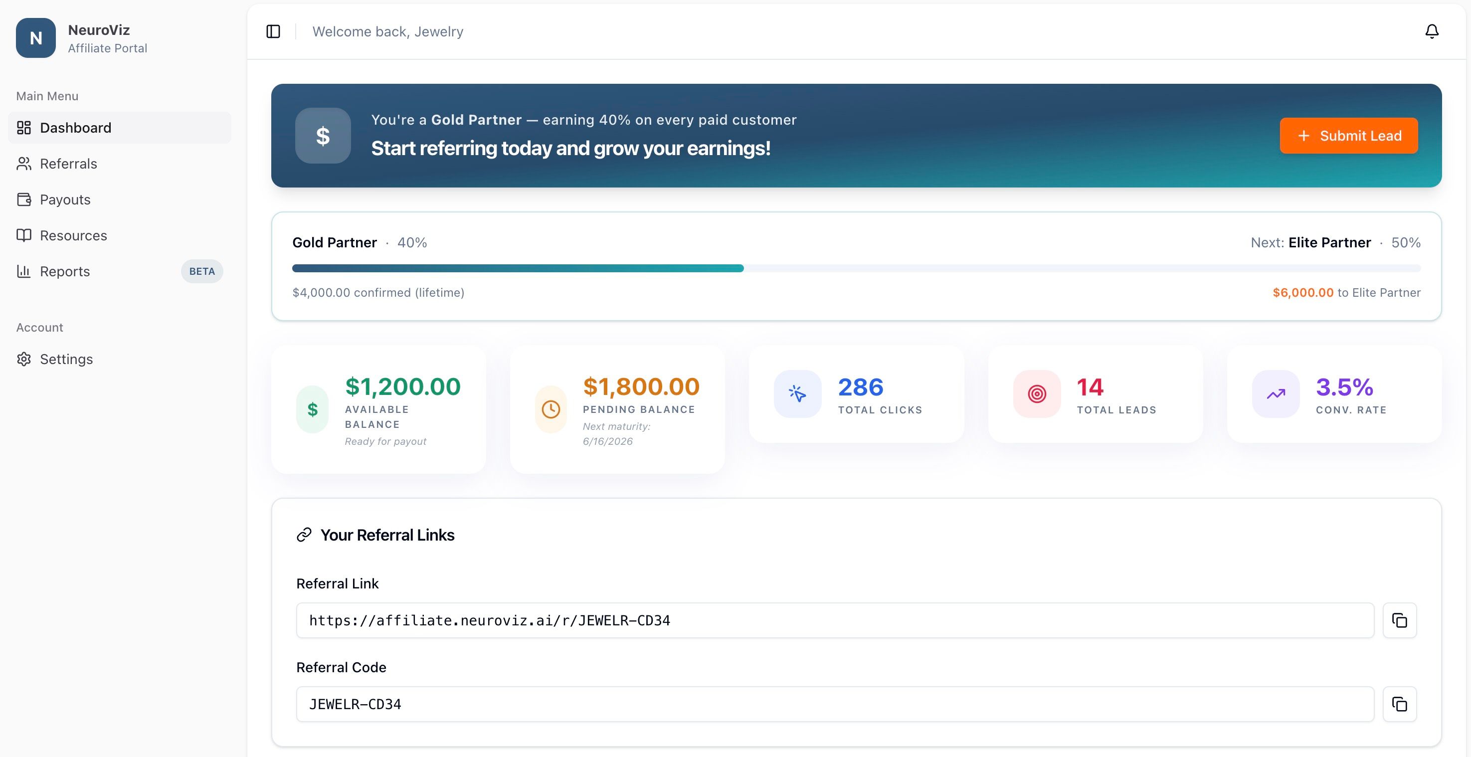 Neuroviz Affiliate Program