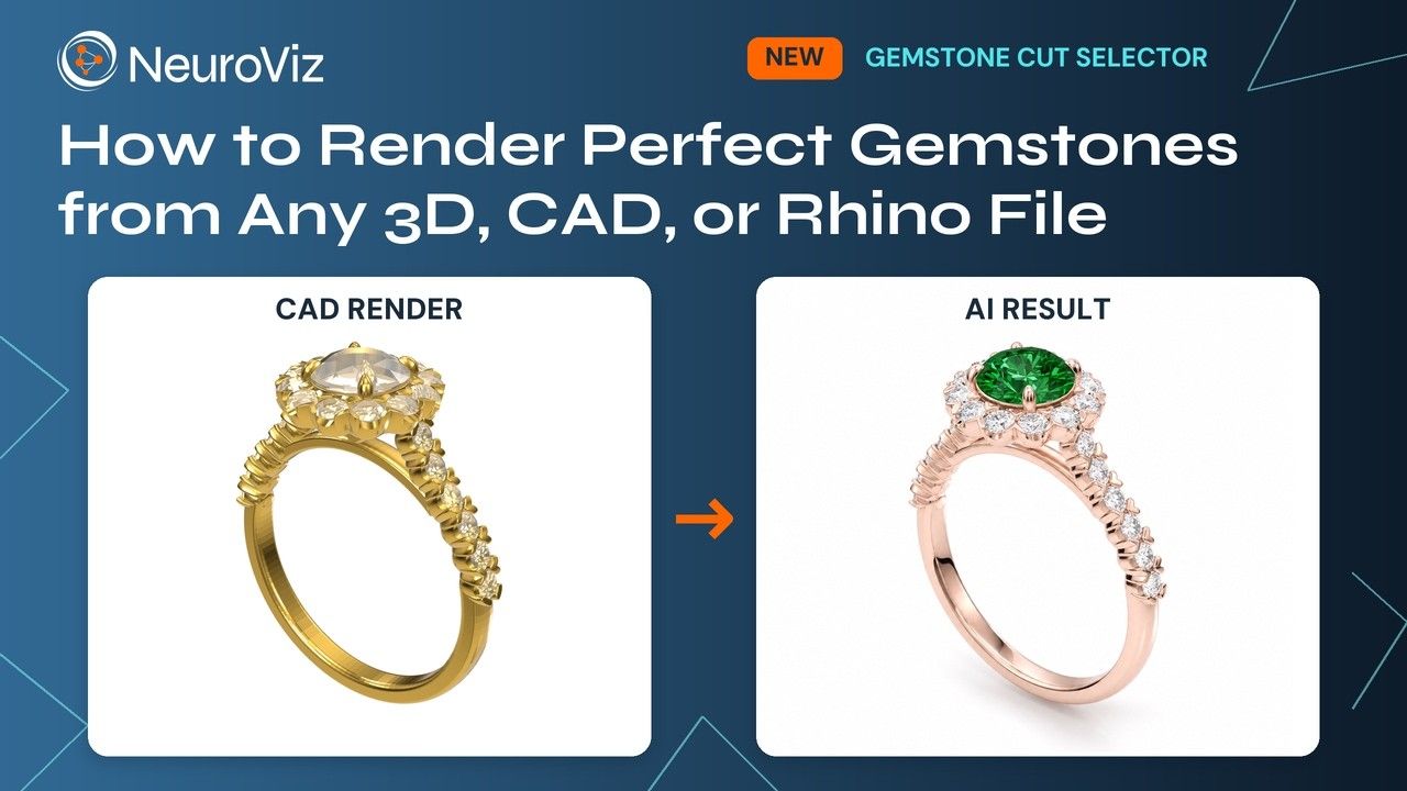 Video: How to Render Perfect Gemstones from Any CAD or Rhino File